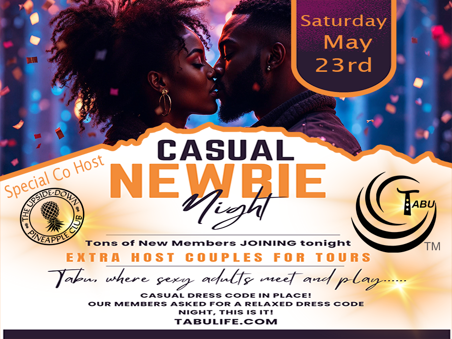 Casual and Newbie Night Saturday, Yes Saturday 