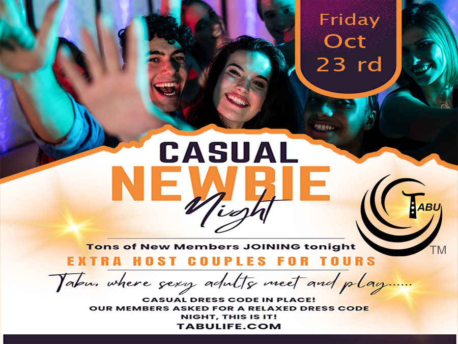Casual and Newbie Night Friday