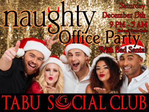 Naughty Office Party with Bad Santa