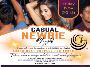 Casual and Newbie Night Friday