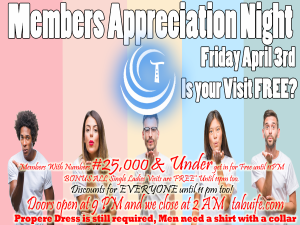 Members Appreciation Party