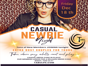 Casual and Newbie Night Friday