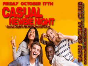 Casual and Newbie Night Friday