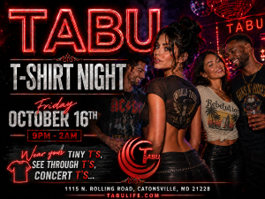 T-Shirt Night at TABU